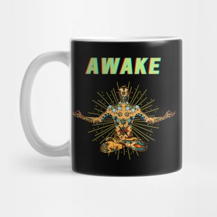 Mandala Meditate Awake Mug